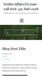 Mobile Screenshot of festiveaffairsny.com